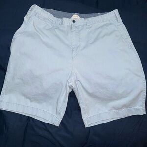 Ralph Lauren Men's Sky Blue Flat Front Shorts